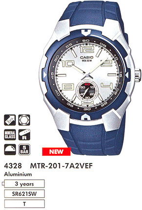 Часы CASIO MTR-201-7A2VEF