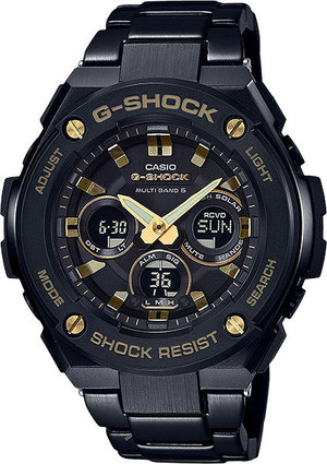 Часы Casio G-SHOCK G-STEEL GST-W300G-1A9ER купить в интернет
