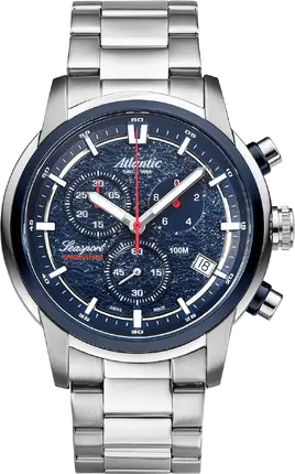 Часы Atlantic Seasport ND Chronograph 87466.47.51 купить в