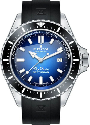 Часы Edox SkyDiver Neptunian Automatic 80120 3NCA BUIDN