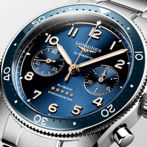 Годинник Longines Spirit Flyback L3.821.4.93.6