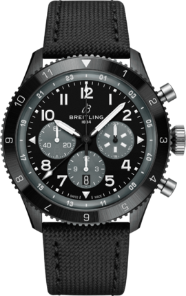 Годинник Breitling Super AVI B04 Chronograph GMT 46 Mosquito Night Fighter SB04451A1B1X1