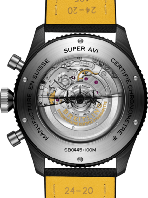Часы Breitling Super AVI B04 Chronograph GMT 46 Mosquito Night Fighter SB04451A1B1X1