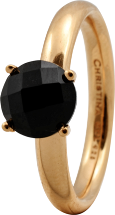 Кільце CC 800-3.1.B/53 Black Onyx goldpl