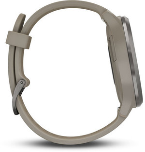 Смарт-часы Garmin vivomove HR Sport Slate Stainless Steel Bezel with Sandstone Case and Silicone Band (010-01850-03)
