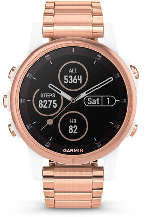 Смарт-часы Garmin Fenix 5S Plus Sapphire Rose Gold (010-01987-11)