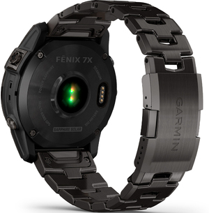 Смарт-часы Garmin fenix 7X Sapphire Solar Edition Carbon Gray DLC Titanium with Black Band (010-02541-27)