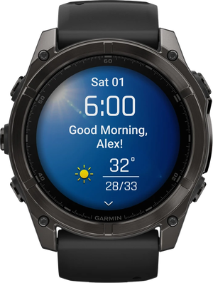 Смарт-часы Garmin fenix 8 51mm AMOLED Sapphire Carbon Gray DLC