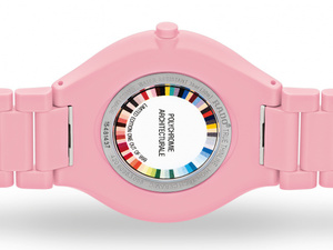 Часы Rado True Round Thinline Les Couleurs Le Corbusier Luminous Pink 4320C 01.420.6094.3.064 R27094642