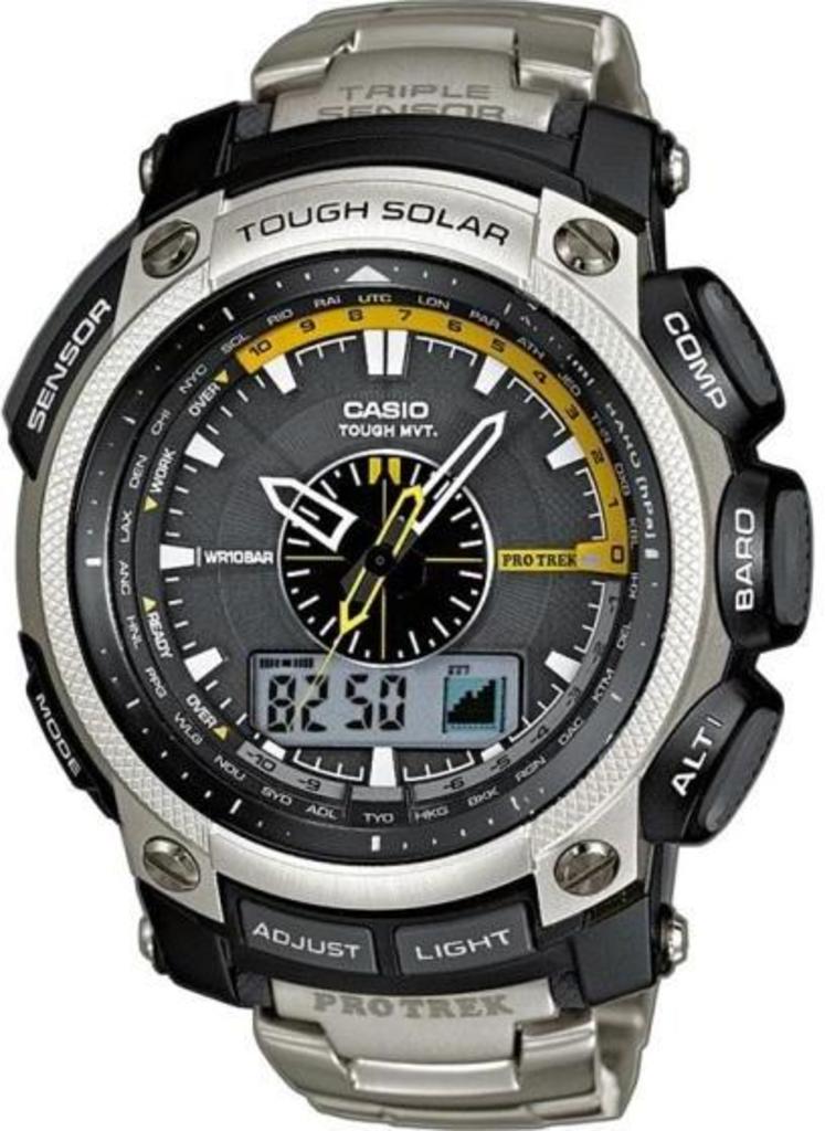 CASIO　PROTREK　PRW-5000YT Часы Casio PRO TREK PRW-5000T-7ER купить в интернет-магазине, цена