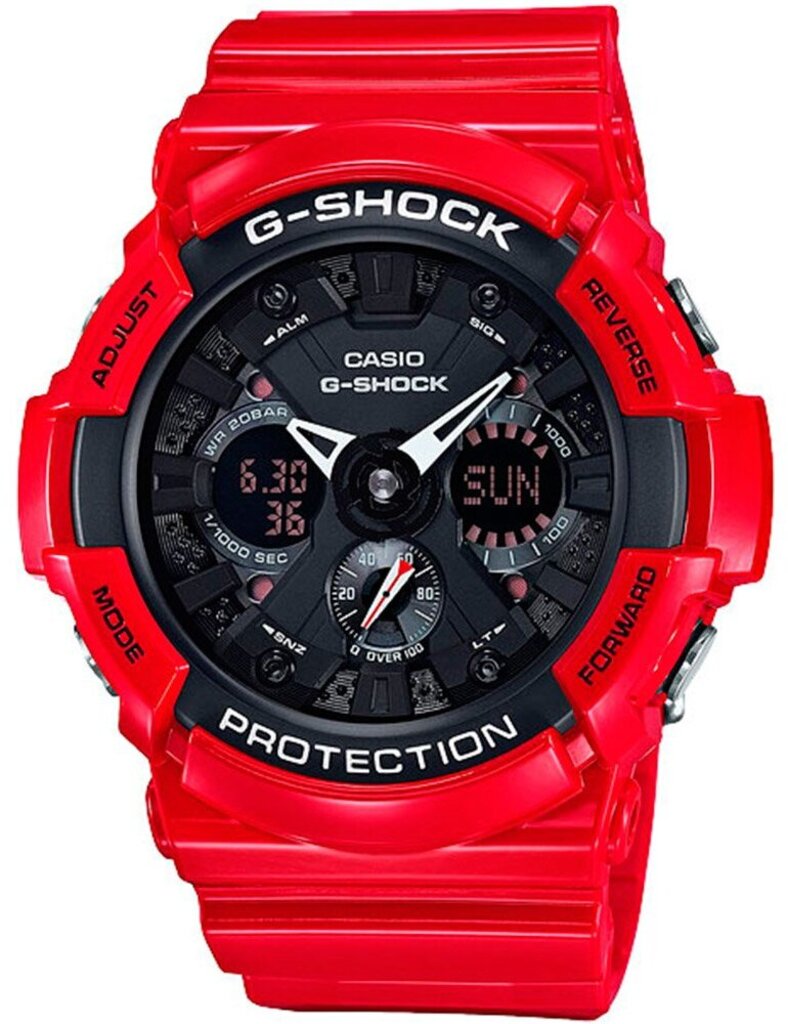 

Часы CASIO GA-201RD-4AER, GA-201RD-4AER