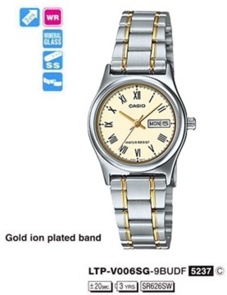

Часы CASIO LTP-V006SG-9BUDF, LTP-V006SG-9B (A)