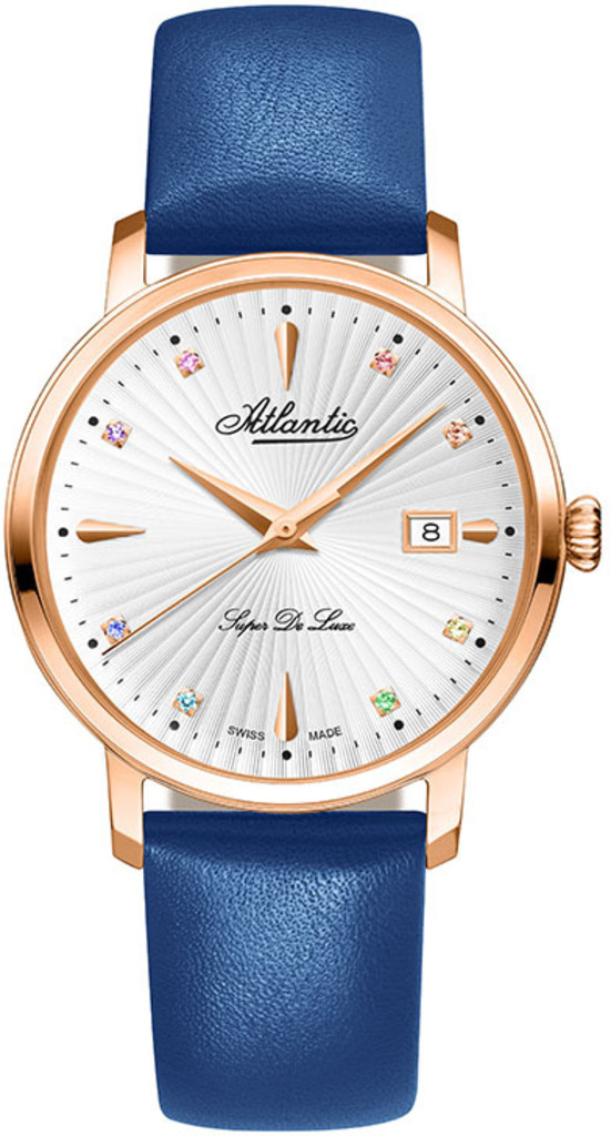 

Часы Atlantic Super De Luxe Precious Stones 29355.44.29LBU, 29355.44.29LBU