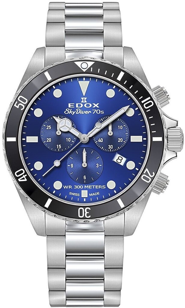 

Часы Edox SkyDiver Chronograph 10238 3NM BUI, 10238 3NM BUI