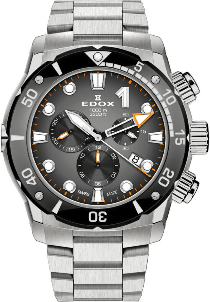 

Часы Edox CO-1 Chronograph 10242 TINM GIDNO, 10242 TINM GIDNO