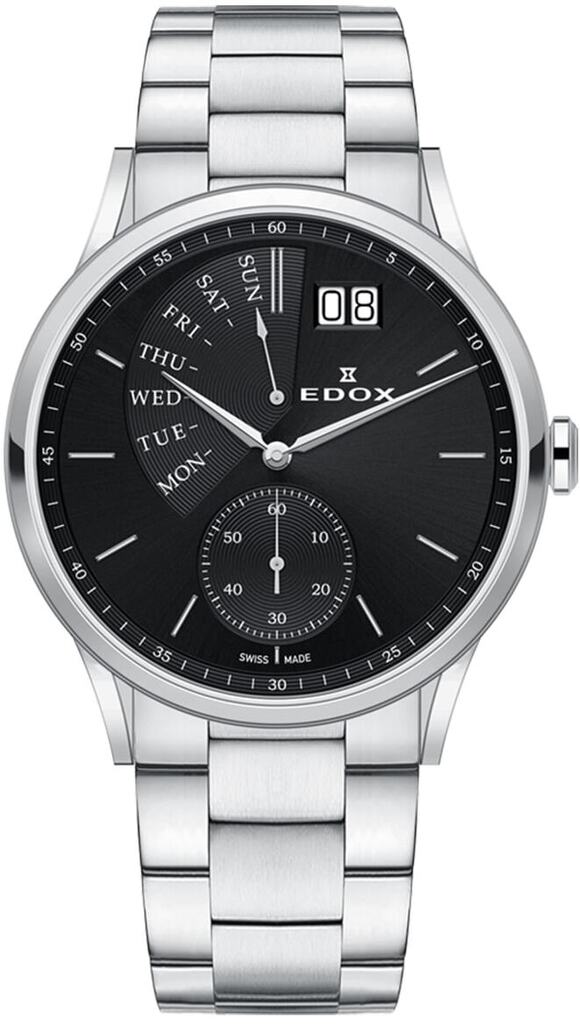 

Часы EDOX Les Vauberts Day Retrograde 34500 3M NIN, 1717