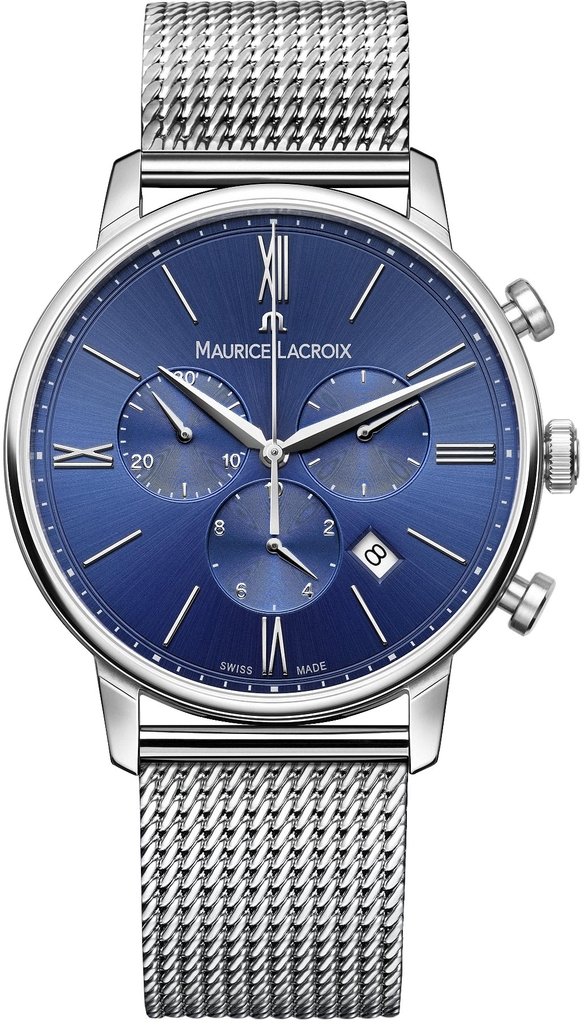 

Часы Maurice Lacroix ELIROS Chronograph 40mm EL1098-SS002-410-1, EL1098-SS002-410-1