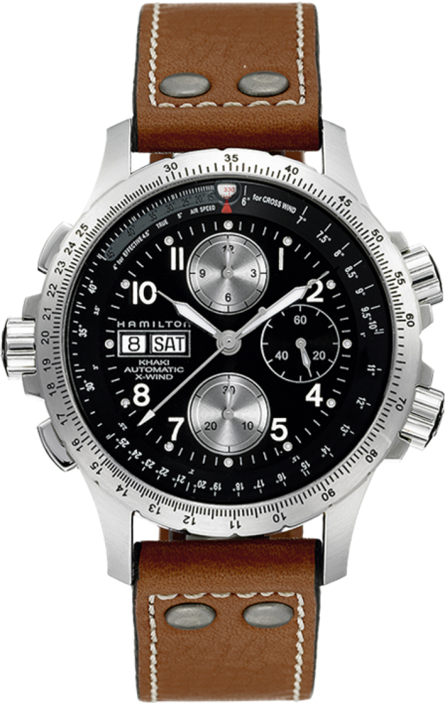Часы Hamilton Khaki Aviation X-Wind Auto Chrono H77616533 купить в